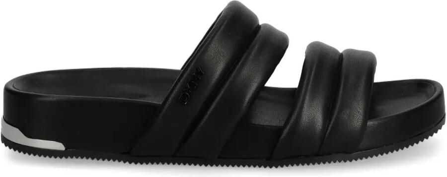 DKNY Sandalen met logo Zwart