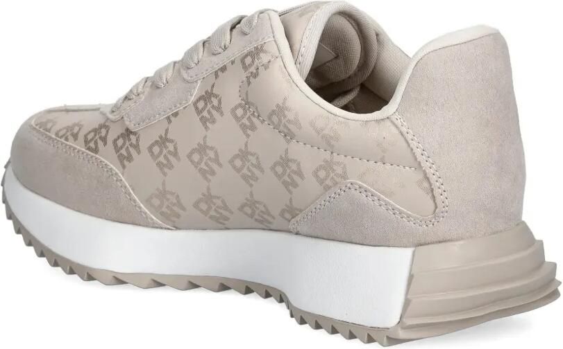 DKNY Sneakers met logoprint Beige - Foto 2