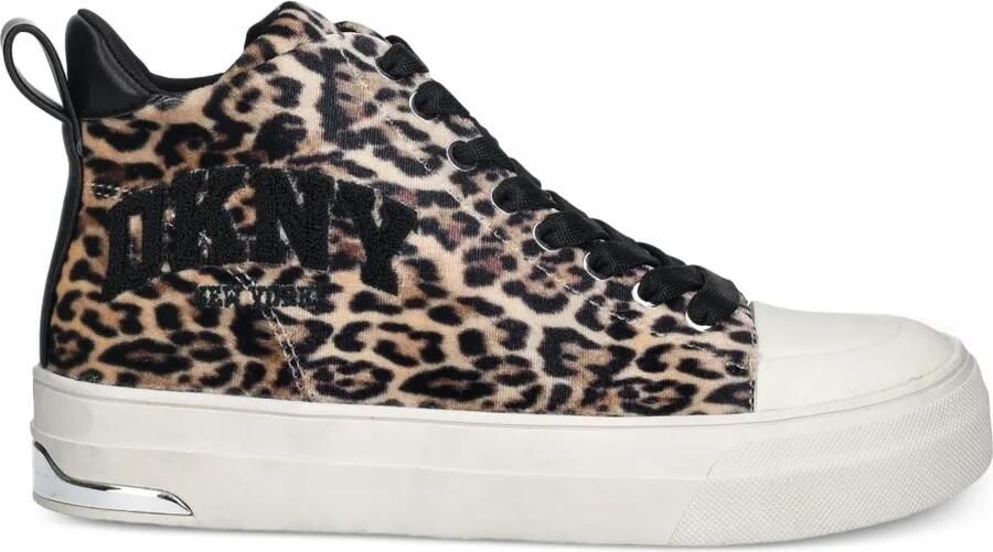 DKNY Sneakers met luipaardprint Bruin - Foto 3