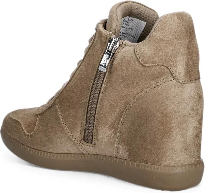 DKNY Sneakers met sleehak en logoprint Bruin - Foto 2