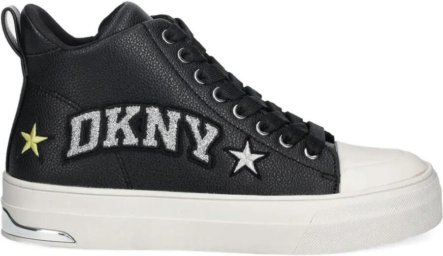 DKNY Yaser Star verfraaide sneakers Zwart