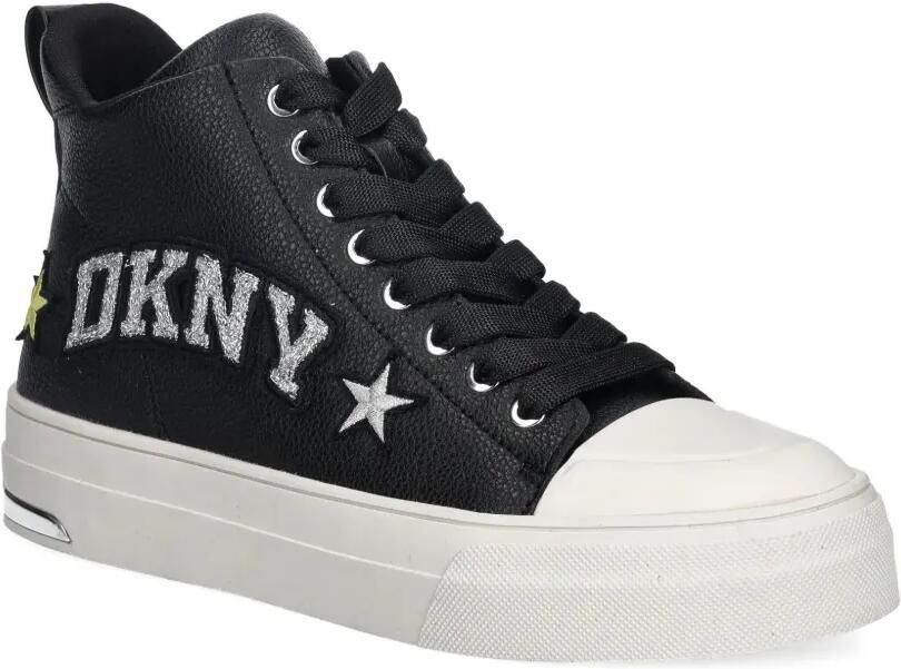 DKNY Yaser Star verfraaide sneakers Zwart - Foto 3