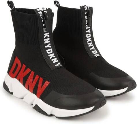 Dkny Kids High-top sneakers Zwart