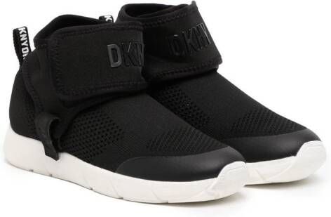 Dkny Kids Sneakers met logoprint Zwart