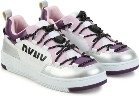 Dkny Kids Sneakers met vlakken Wit