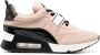 DKNY Sneakers met logoprint Beige - Thumbnail 1