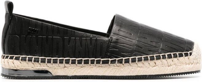 DKNY Slip-on espadrilles Zwart