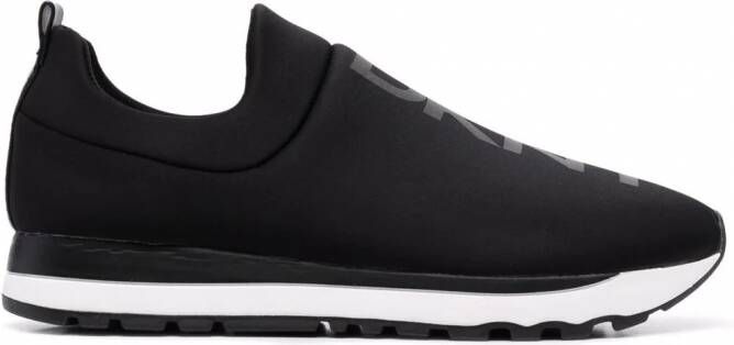 DKNY Sneakers met logoprint Zwart - Schoenen.nl