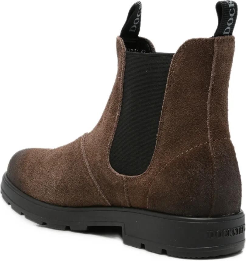Docksteps suede Chelsea boots Bruin - Foto 2