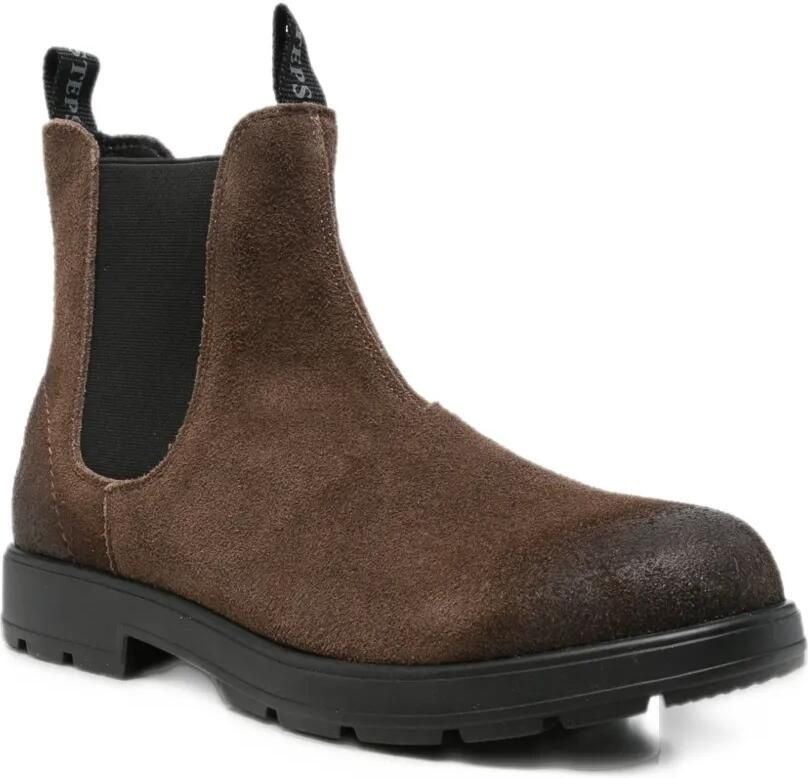 Docksteps suede Chelsea boots Bruin - Foto 3