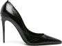 Dolce & Gabbana Leren pumps 100 mm Zwart - Thumbnail 1