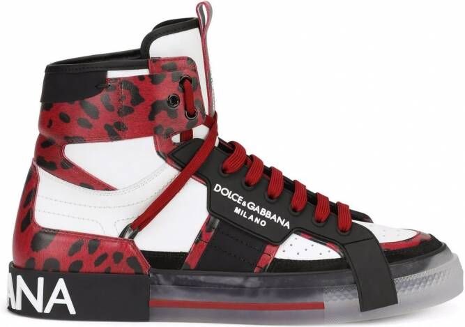 Dolce & Gabbana 2.Zero high-top sneakers Zwart