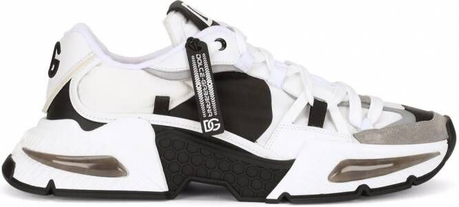 Dolce & Gabbana Airmaster sneakers met vlakken Wit