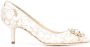 Dolce & Gabbana 60 mm Lace Rainbow pumps met brochedetail Grijs - Thumbnail 1