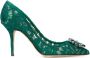 Dolce & Gabbana Belluci pumps Groen - Thumbnail 1