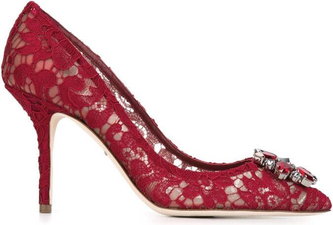 Dolce & Gabbana Belluci pumps Rood