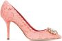 Dolce & Gabbana Belluci pumps Roze - Thumbnail 1