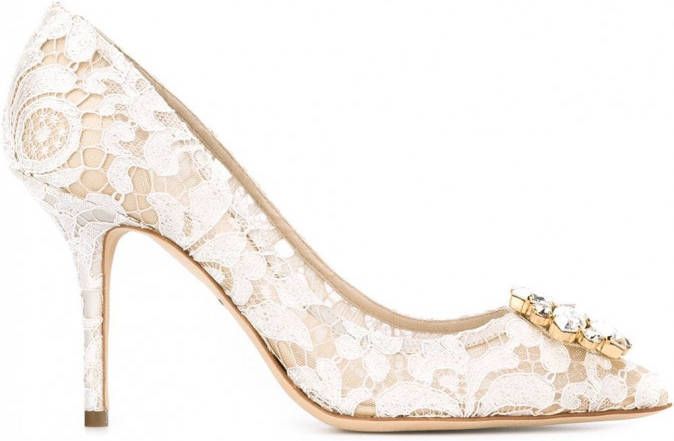 Dolce & Gabbana Belluci pumps Wit