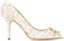 Dolce & Gabbana Belluci pumps Wit - Thumbnail 1