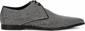Dolce & Gabbana Derby schoenen met kristal Zwart