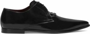Dolce & Gabbana Derby schoenen met puntige neus Zwart
