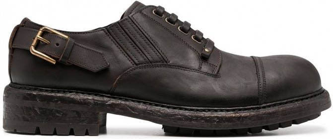 Dolce & Gabbana Derby veterschoenen Bruin