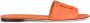 Dolce & Gabbana Leren sandalen met DG-logo Oranje - Thumbnail 1