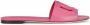 Dolce & Gabbana Leren sandalen met DG-logo Paars - Thumbnail 1