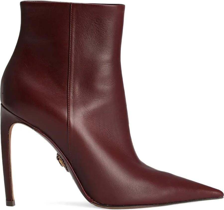 Dolce & Gabbana 105 mm Devotion enkellaarzen met puntige neus Rood