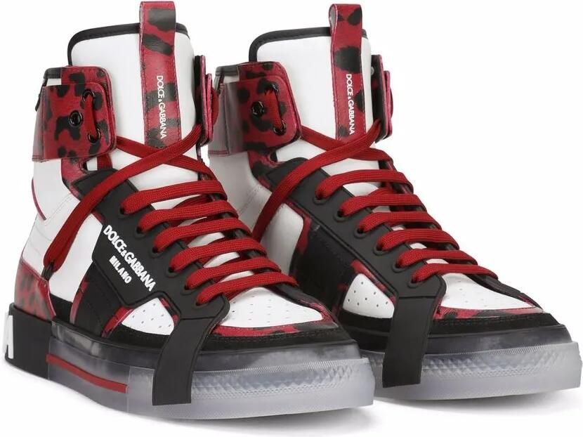 Dolce & Gabbana 2.Zero high-top sneakers Zwart - Foto 4