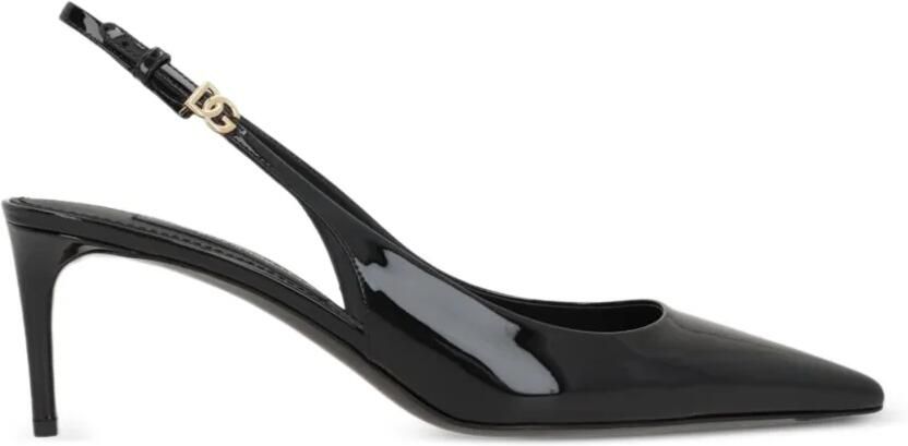 Dolce & Gabbana 60 mm lakleren pumps Zwart