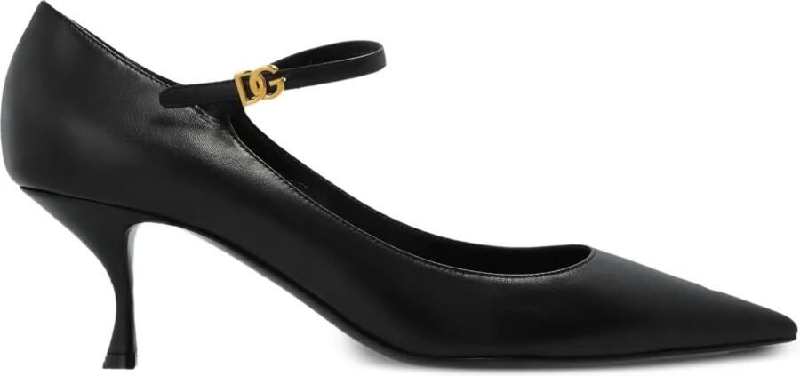 Dolce & Gabbana 60 mm pumps met puntige neus Zwart