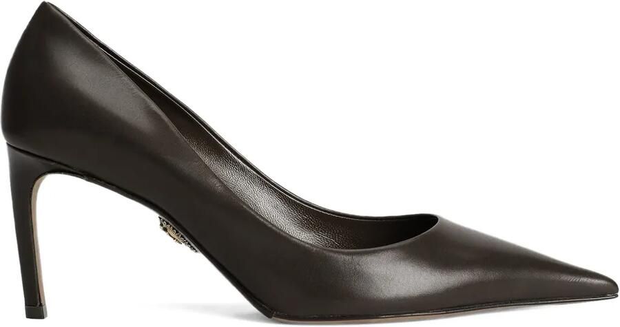 Dolce & Gabbana 80 mm Devotion leren pumps Zwart