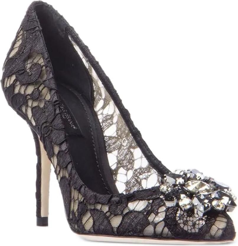 Dolce & Gabbana 90 mm Bellucci pumps Zwart - Foto 2