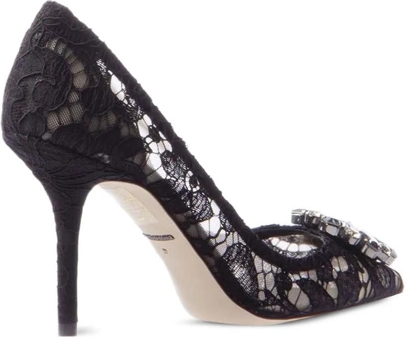 Dolce & Gabbana 90 mm Bellucci pumps Zwart - Foto 3