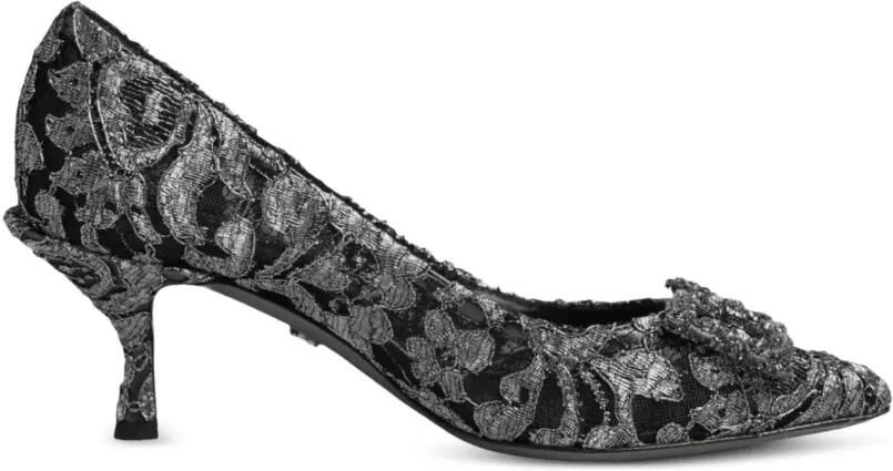 Dolce & Gabbana Amore pumps verfraaid met kristallen Zilver
