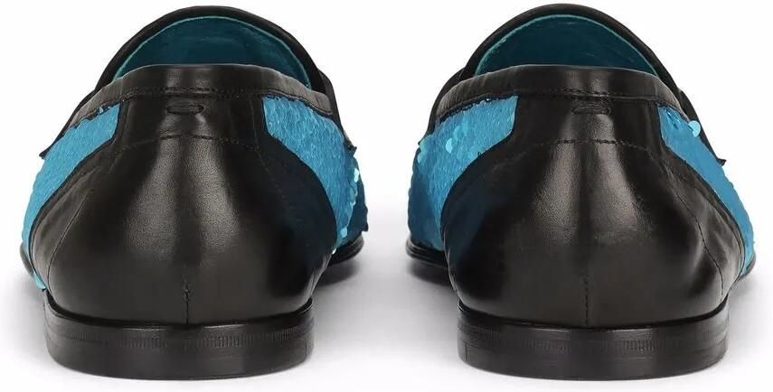 Dolce & Gabbana Ariosto loafers verfraaid met pailletten Blauw - Foto 3