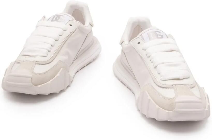 Dolce & Gabbana Athletic sneakers met logopatch Beige - Foto 3