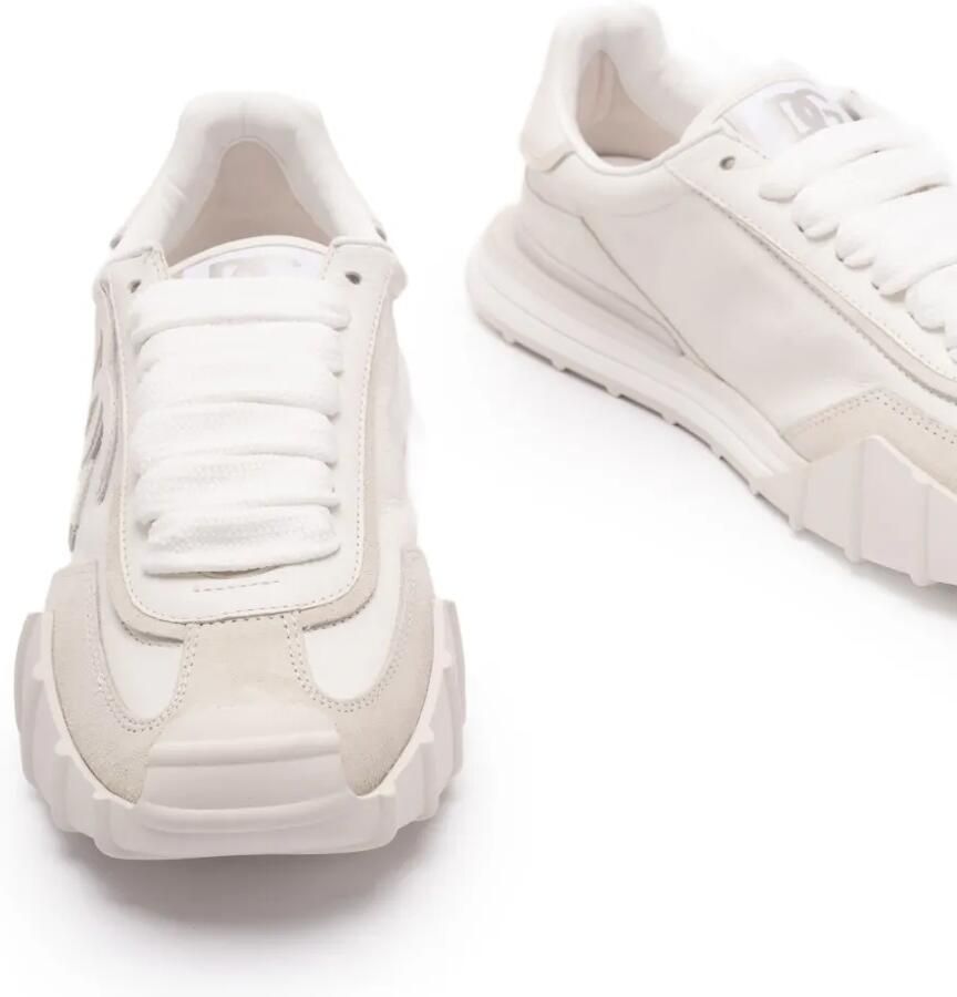 Dolce & Gabbana Athletic sneakers met logopatch Beige - Foto 2
