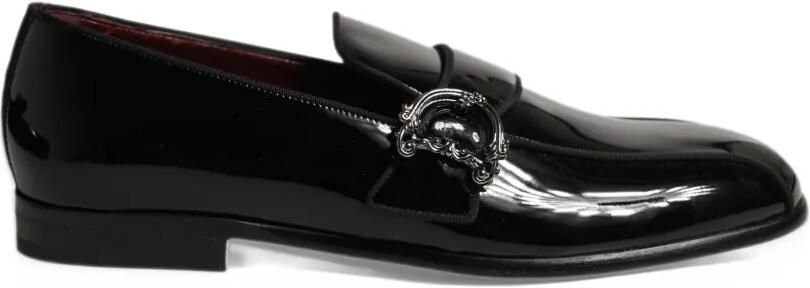 Dolce & Gabbana buckle-detail loafers Zwart