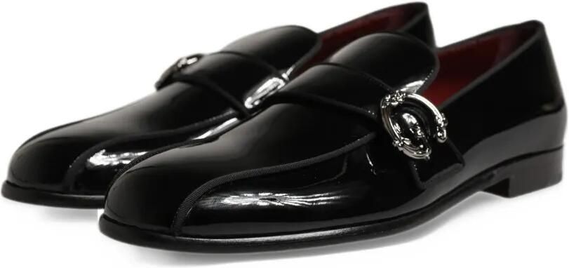 Dolce & Gabbana buckle-detail loafers Zwart - Foto 4