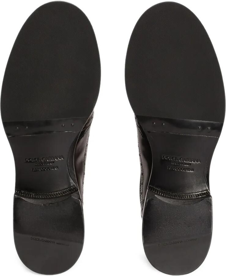 Dolce & Gabbana calfskin Derby shoes Bruin - Foto 2