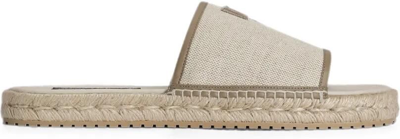 Dolce & Gabbana Canvas espadrilles Beige