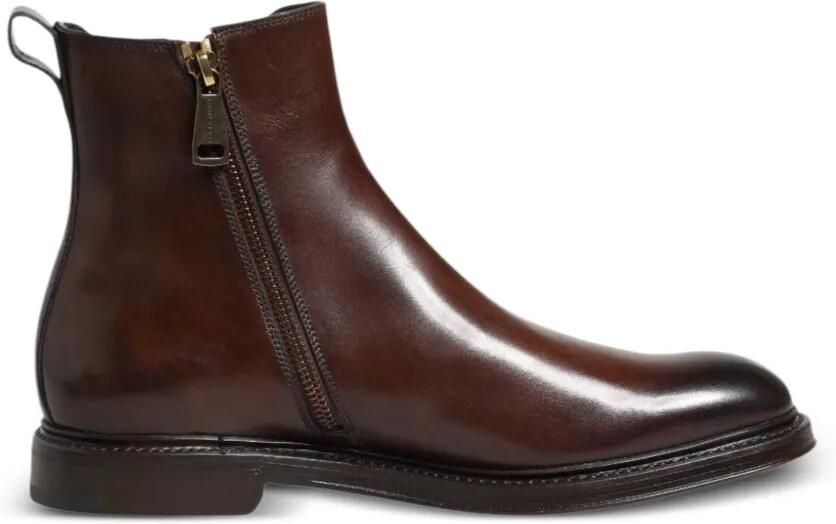 Dolce & Gabbana Chelsea enkellaarzen Bruin