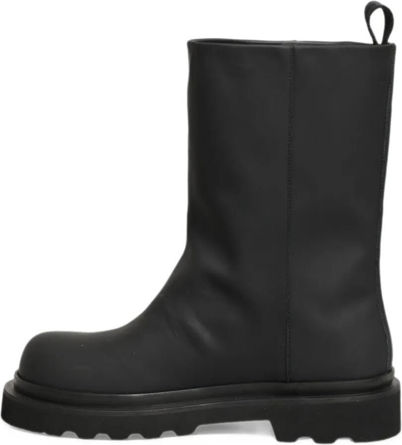 Dolce & Gabbana chunky-sole leather boots Zwart