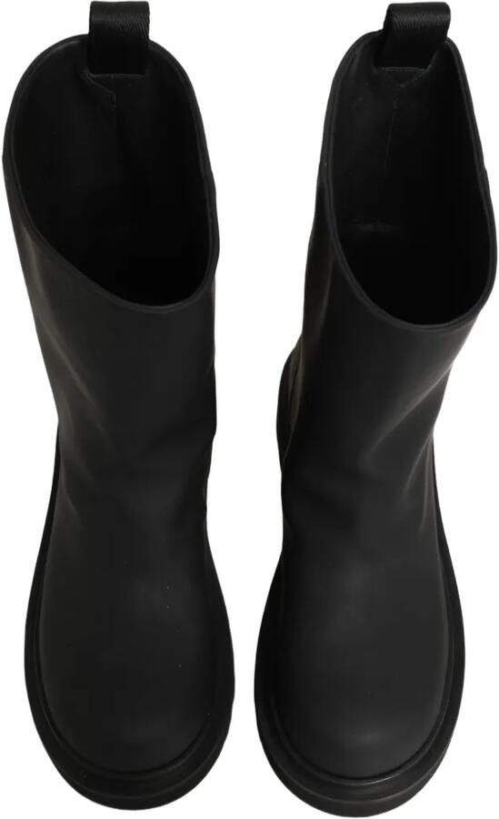 Dolce & Gabbana chunky-sole leather boots Zwart - Foto 4