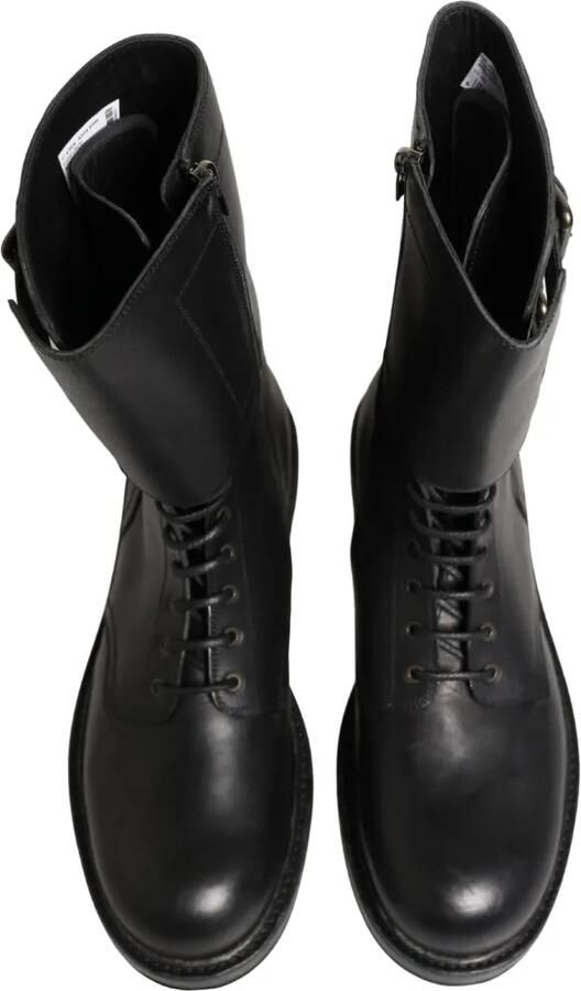 Dolce & Gabbana Combat boots met gesp Zwart - Foto 5