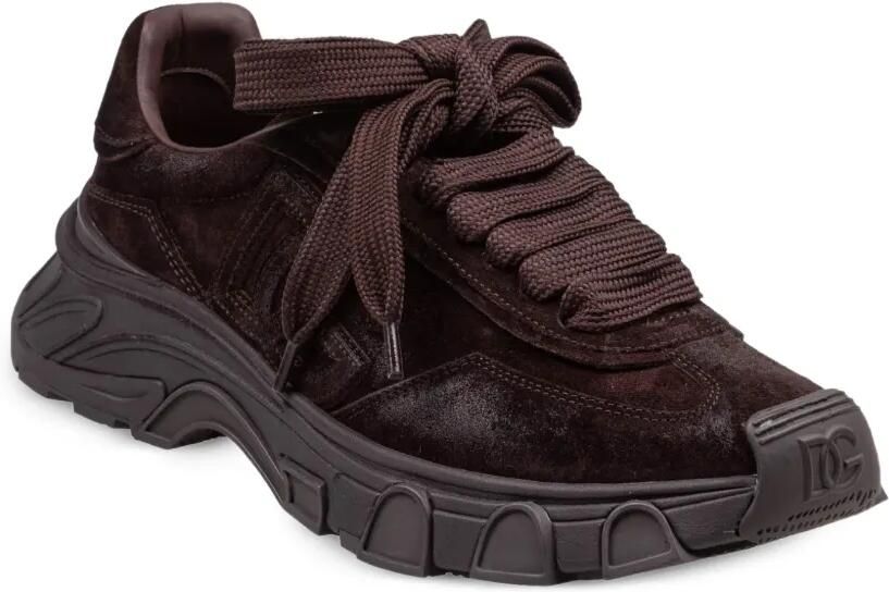 Dolce & Gabbana Country Road leren sneakers Bruin - Foto 3