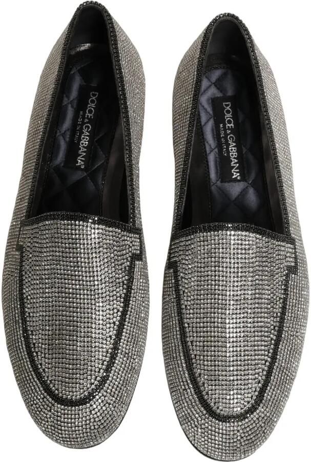 Dolce & Gabbana crystal-embellished loafers Zilver - Foto 2