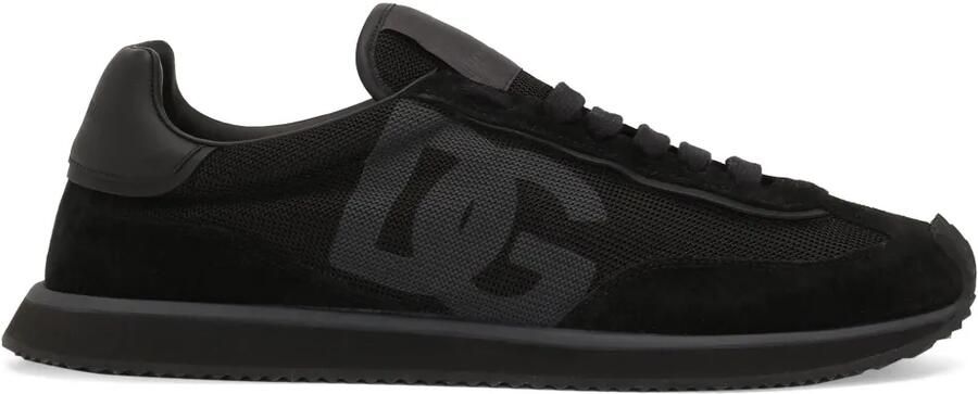 Dolce & Gabbana Cushion sneakers van gemixt materiaal Zwart